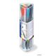 Tűfilc készlet, 0,3 mm, STAEDTLER "Triplus 334", 12 különböző szín