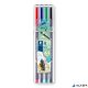 Tűfilc készlet, 0,3 mm, STAEDTLER "Triplus 334", 4 különböző szín
