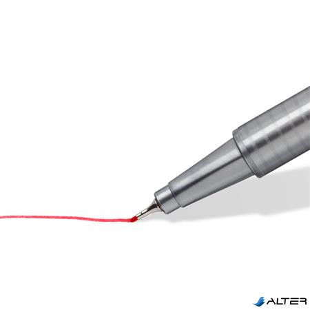 Tűfilc készlet, 0,3 mm, STAEDTLER "Triplus 334", 4 különböző szín