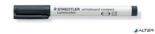 Táblamarker, 1-2 mm, kúpos, STAEDTLER "Lumocolor 341", fekete