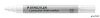 Krétamarker, 2,4 mm, kúpos, STAEDTLER "Lumocolor® 344", fehér