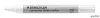 Krétamarker, 2,4 mm, kúpos, STAEDTLER "Lumocolor® 344", fehér