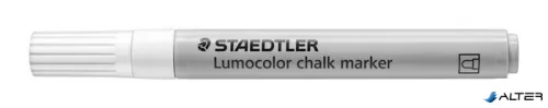 Krétamarker készlet, 2,4 mm, kúpos, STAEDTLER "Lumocolor® chalk marker 344", 5 különböző szín
