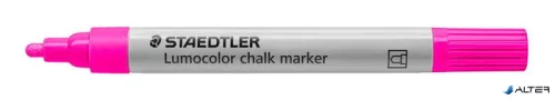 Krétamarker készlet, 2,4 mm, kúpos, STAEDTLER "Lumocolor® chalk marker 344", 5 különböző szín