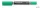 Alkoholos marker, 0,6/1,5 mm, kúpos, kétvégű, STAEDTLER 'Lumocolor® duo 348', zöld