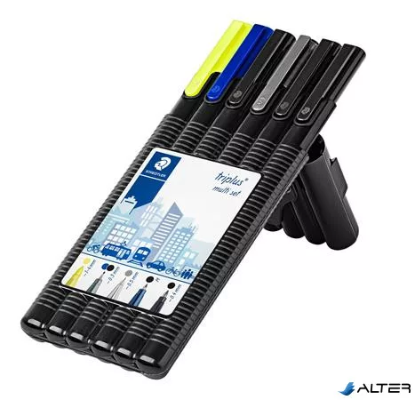 Vegyes írószer készlet, 6 darabos, STAEDTLER 'Triplus® multi set 34'