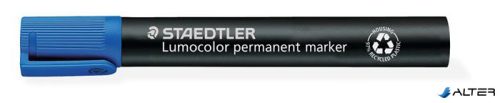 Alkoholos marker, 2-5 mm, vágott, STAEDTLER "Lumocolor® 350", kék