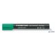 Alkoholos marker, 2-5 mm, vágott, STAEDTLER 'Lumocolor® 350', zöld