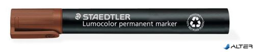 Alkoholos marker, 2-5 mm, vágott, STAEDTLER "Lumocolor® 350", barna
