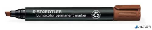 Alkoholos marker, 2-5 mm, vágott, STAEDTLER "Lumocolor® 350", barna