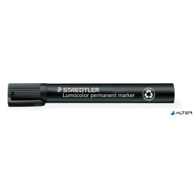   Alkoholos marker, 2-5 mm, vágott, STAEDTLER 'Lumocolor® 350', fekete