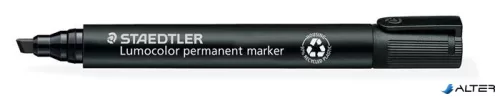 Alkoholos marker, 2-5 mm, vágott, STAEDTLER 'Lumocolor® 350', fekete