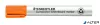 Táblamarker, 2 mm, kúpos, STAEDTLER "Lumocolor® 351", narancssárga