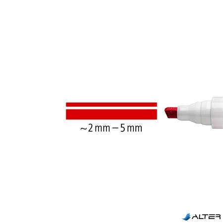 Táblamarker, 2-5 mm, vágott, STAEDTLER "Lumocolor® 351 B", piros