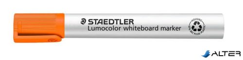 Táblamarker, 2-5 mm, vágott, STAEDTLER "Lumocolor® 351 B", narancssárga