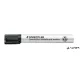 Táblamarker, 2-5 mm, vágott, STAEDTLER "Lumocolor® 351 B", fekete