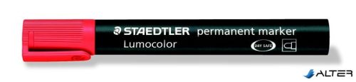 Alkoholos marker, 2 mm, kúpos, STAEDTLER 'Lumocolor® 352', piros