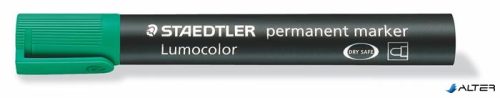 Alkoholos marker, 2 mm, kúpos, STAEDTLER 'Lumocolor® 352', zöld
