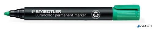 Alkoholos marker, 2 mm, kúpos, STAEDTLER 'Lumocolor® 352', zöld