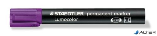 Alkoholos marker, 2 mm, kúpos, STAEDTLER 'Lumocolor® 352', lila