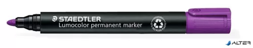 Alkoholos marker, 2 mm, kúpos, STAEDTLER 'Lumocolor® 352', lila