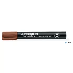   Alkoholos marker, 2 mm, kúpos, STAEDTLER 'Lumocolor® 352', barna