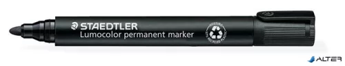Alkoholos marker, 2 mm, kúpos, STAEDTLER 'Lumocolor® 352', fekete