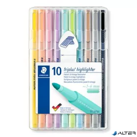   Szövegkiemelő készlet, 1-4 mm, STAEDTLER '362 C', 10 különböző szín