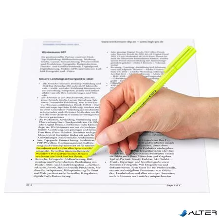 Szövegkiemelő készlet, 1-4 mm, STAEDTLER 'Triplus 362', 4 különböző szín