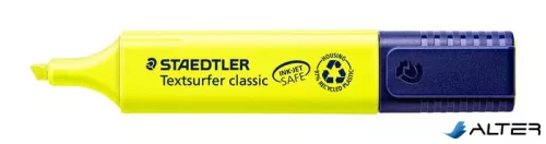 Szövegkiemelő, 1-5 mm, STAEDTLER "Textsurfer Classic 364", sárga