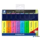Szövegkiemelő készlet, 1-5 mm, STAEDTLER 'Textsurfer Classic 364', 6+2 különböző szín