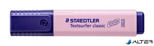 Szövegkiemelő, 1-5 mm, STAEDTLER 'Textsurfer Classic Pastel 364 C', világos kármin