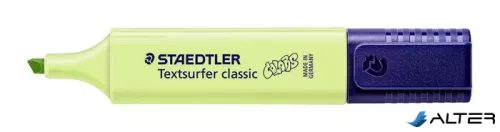 Szövegkiemelő, 1-5 mm, STAEDTLER "Textsurfer Classic Pastel 364 C", lime