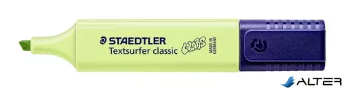 Szövegkiemelő, 1-5 mm, STAEDTLER "Textsurfer Classic Pastel 364 C", lime