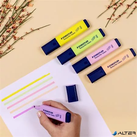 Szövegkiemelő, 1-5 mm, STAEDTLER "Textsurfer Classic Pastel 364 C", levendula