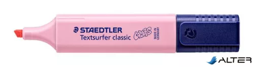 Szövegkiemelő készlet, 1-5 mm, STAEDTLER 'Textsurfer Classic Pastel 364 C', 10 különböző szín