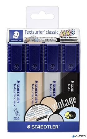 Szövegkiemelő készlet, 1-5 mm, STAEDTLER 'Textsurfer Classic Pastel 364 C', 4 különböző szín