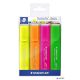 Szövegkiemelő készlet, 1-5 mm, STAEDTLER "Classic 364", 4 különböző szín
