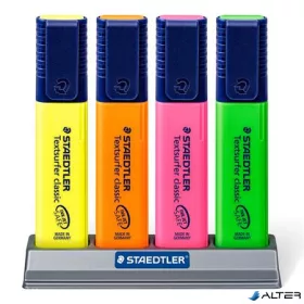   Szövegkiemelő készlet, 1-5 mm, asztali, STAEDTLER "Classic 364", 4 különböző szín