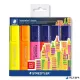 Szövegkiemelő készlet, 1-5 mm, STAEDTLER 'Textsurfer® Classic 364', 4+2 szín