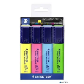   Szövegkiemelő készlet, 1-5 mm, STAEDTLER "Textsurfer Classic 364", 4 különböző szín