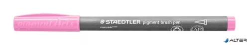 Ecsetirón készlet, STAEDTLER "Pigment brush 371", 12 különböző pasztell szín