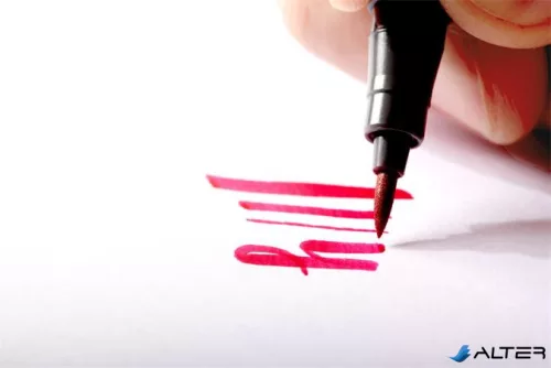 Ecsetirón készlet, STAEDTLER "Pigment brush 371", 24 különböző szín