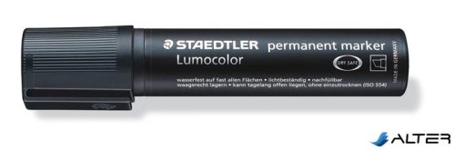 Alkoholos marker, 2-12 mm, vágott, STAEDTLER 'Lumocolor® 388', fekete