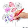Golyóstoll, 0,5 mm, nyomógombos, STAEDTLER® '4230 M', 8 különböző szín