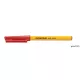 Golyóstoll, 0,3 mm, kupakos, STAEDTLER "Stick 430 F", piros