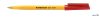 Golyóstoll, 0,3 mm, kupakos, STAEDTLER "Stick 430 F", piros