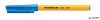 Golyóstoll, 0,3 mm, kupakos, STAEDTLER "Stick 430 F", kék