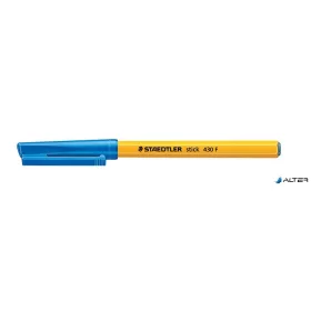  Golyóstoll, 0,3 mm, kupakos, STAEDTLER 'Stick 430 F', kék
