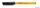 Golyóstoll, 0,3 mm, kupakos, STAEDTLER "Stick 430 F", fekete